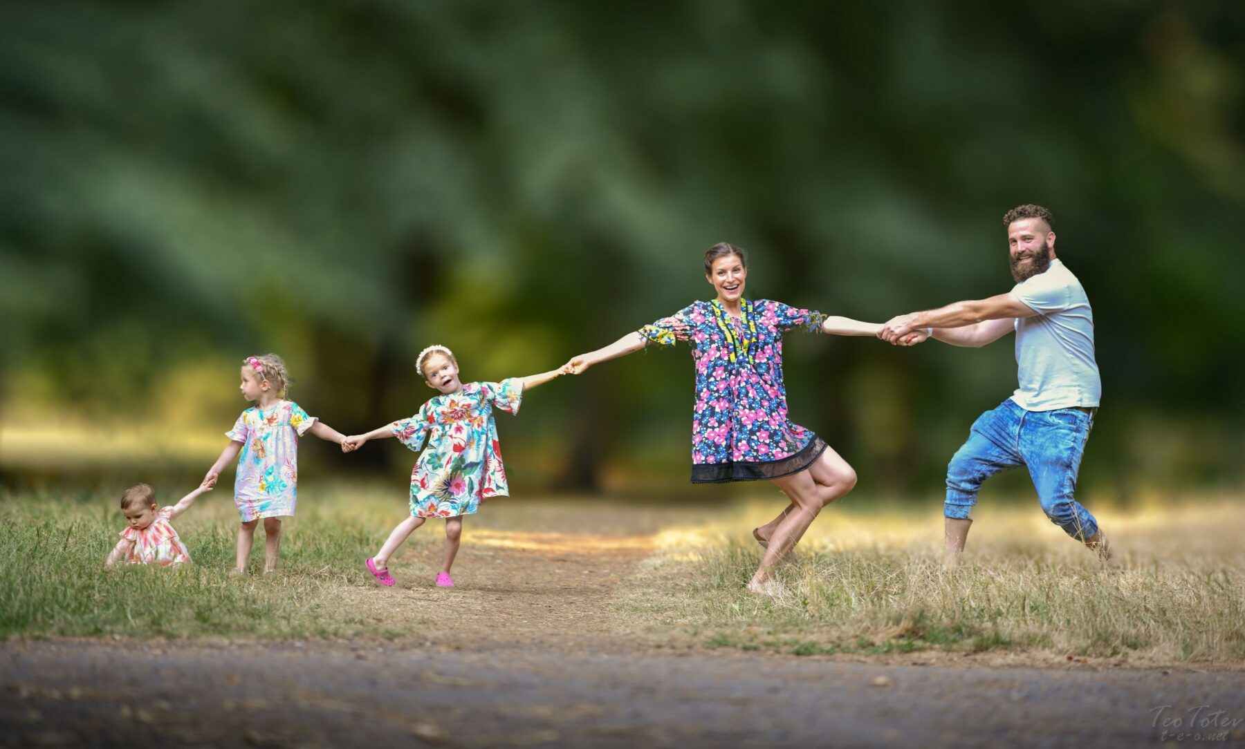 professional family photo shoot