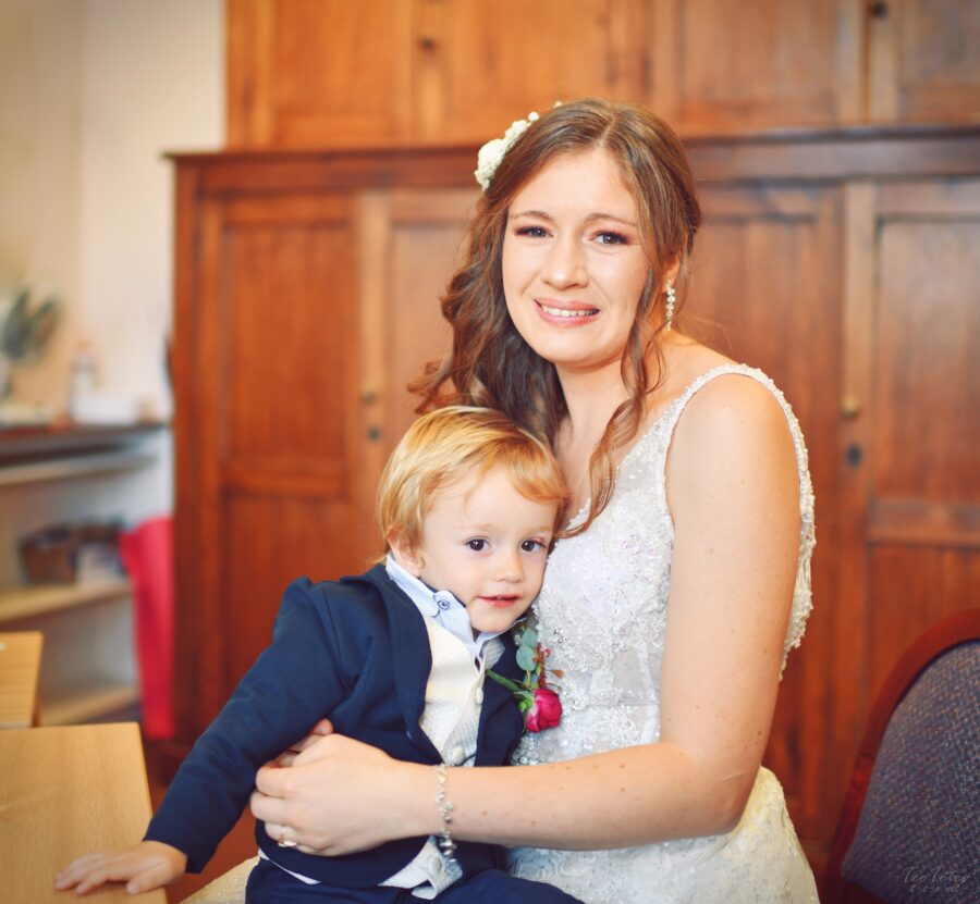 Bride and Son