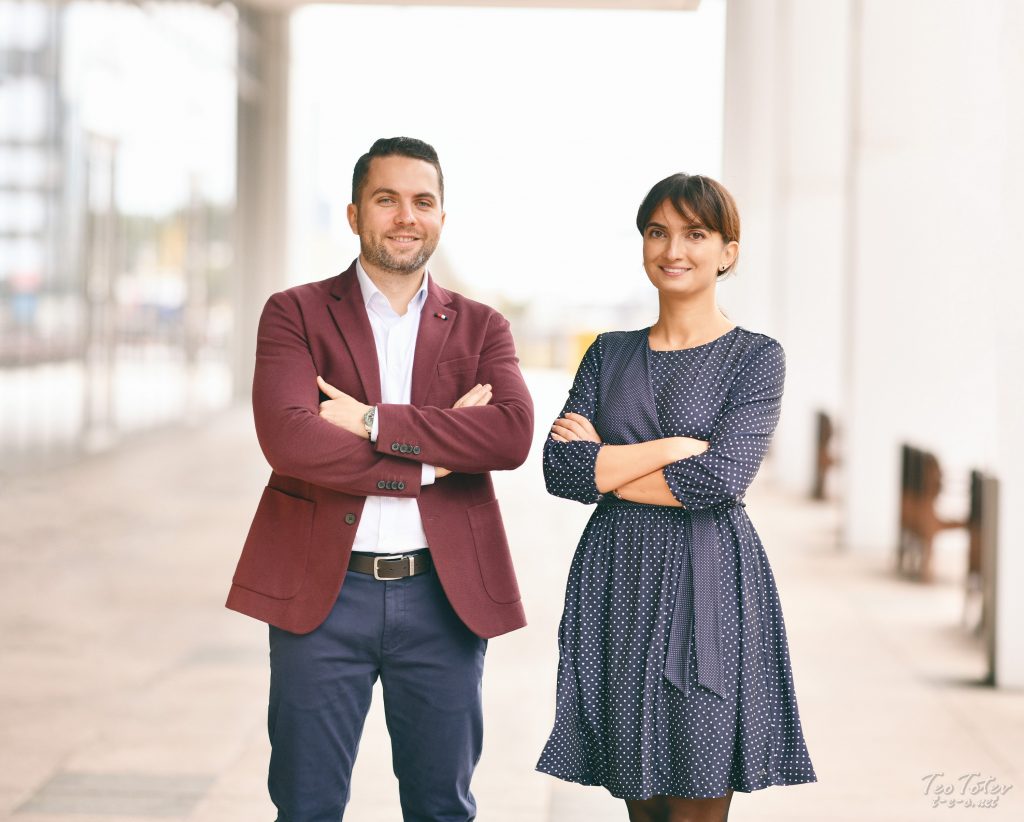 Corporate portrait outdoor