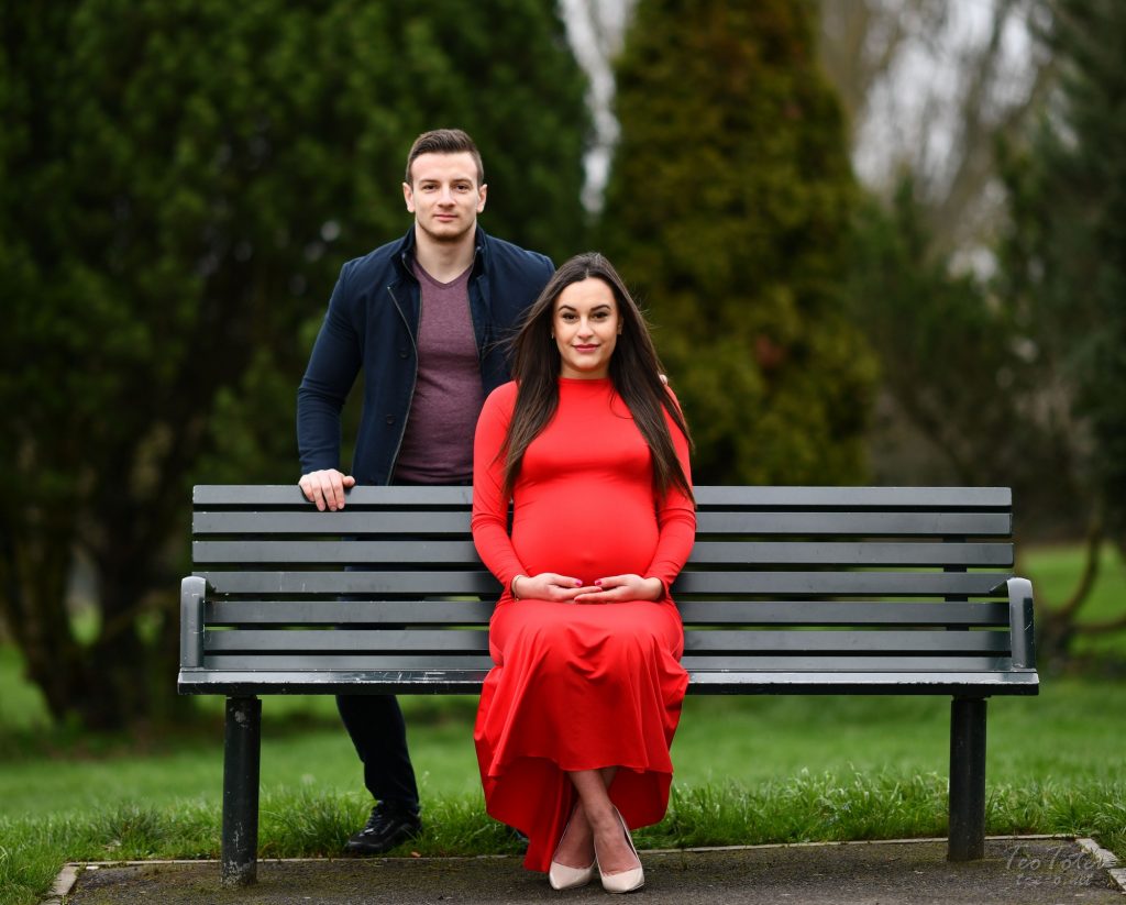 Pregnant Woman With Husband