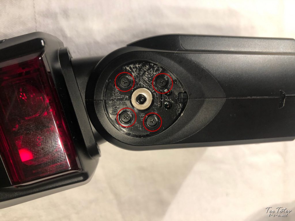 Nikon Flash Bolts for disassembly