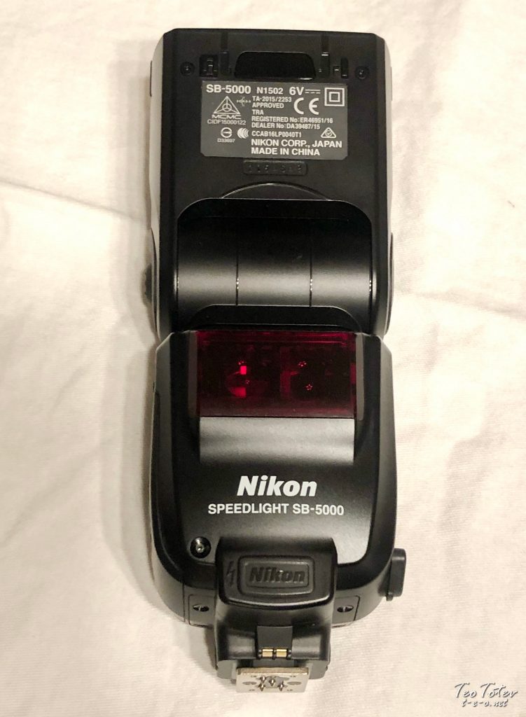 Nikon SB-5000 on Operations Table