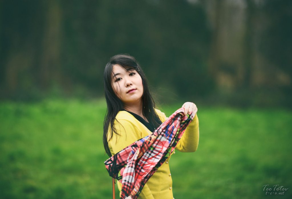 Young Asian Model