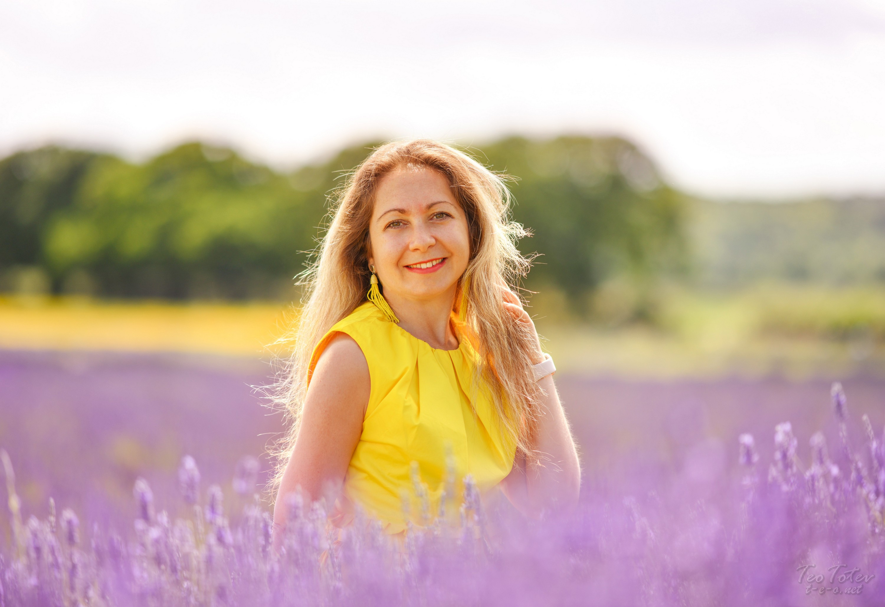 Photoshoot in Lavender Field