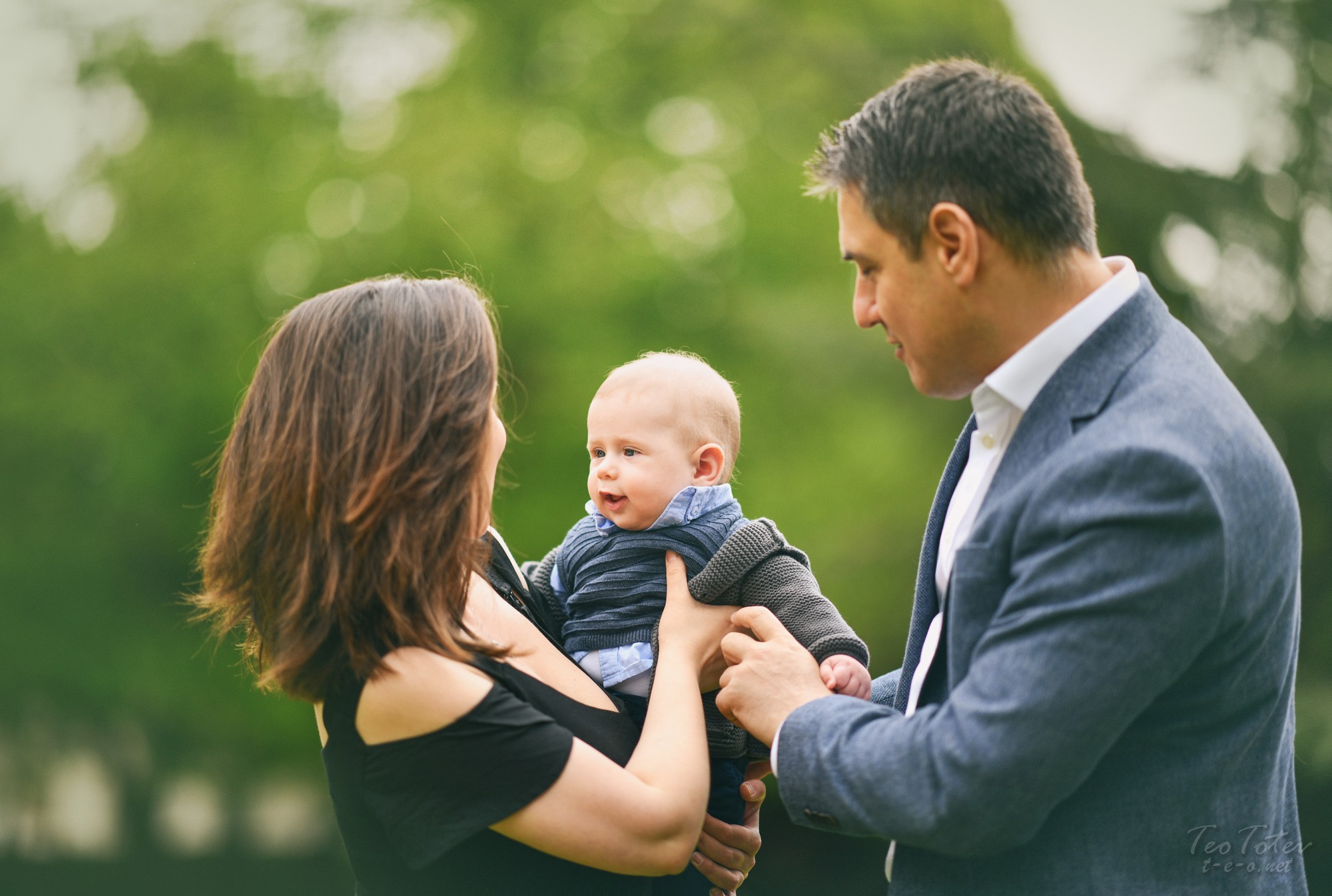 Mother, Father and Baby
