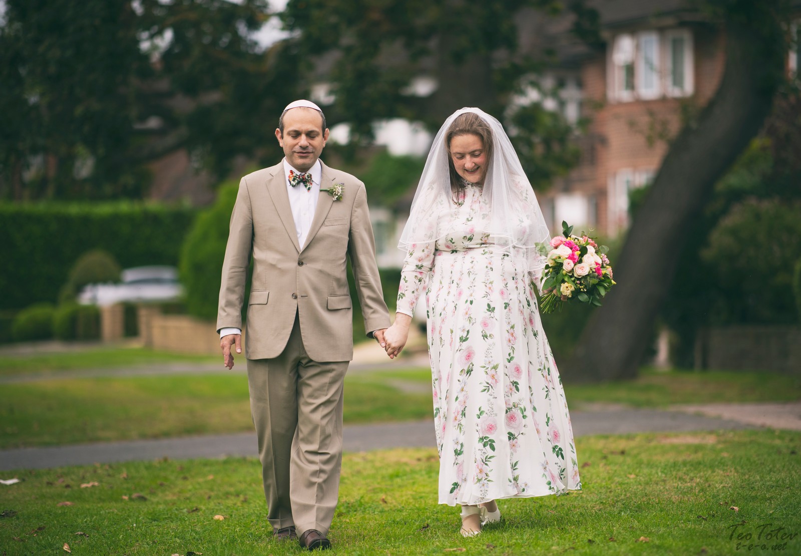 Joining Guests at Jewish Wedding