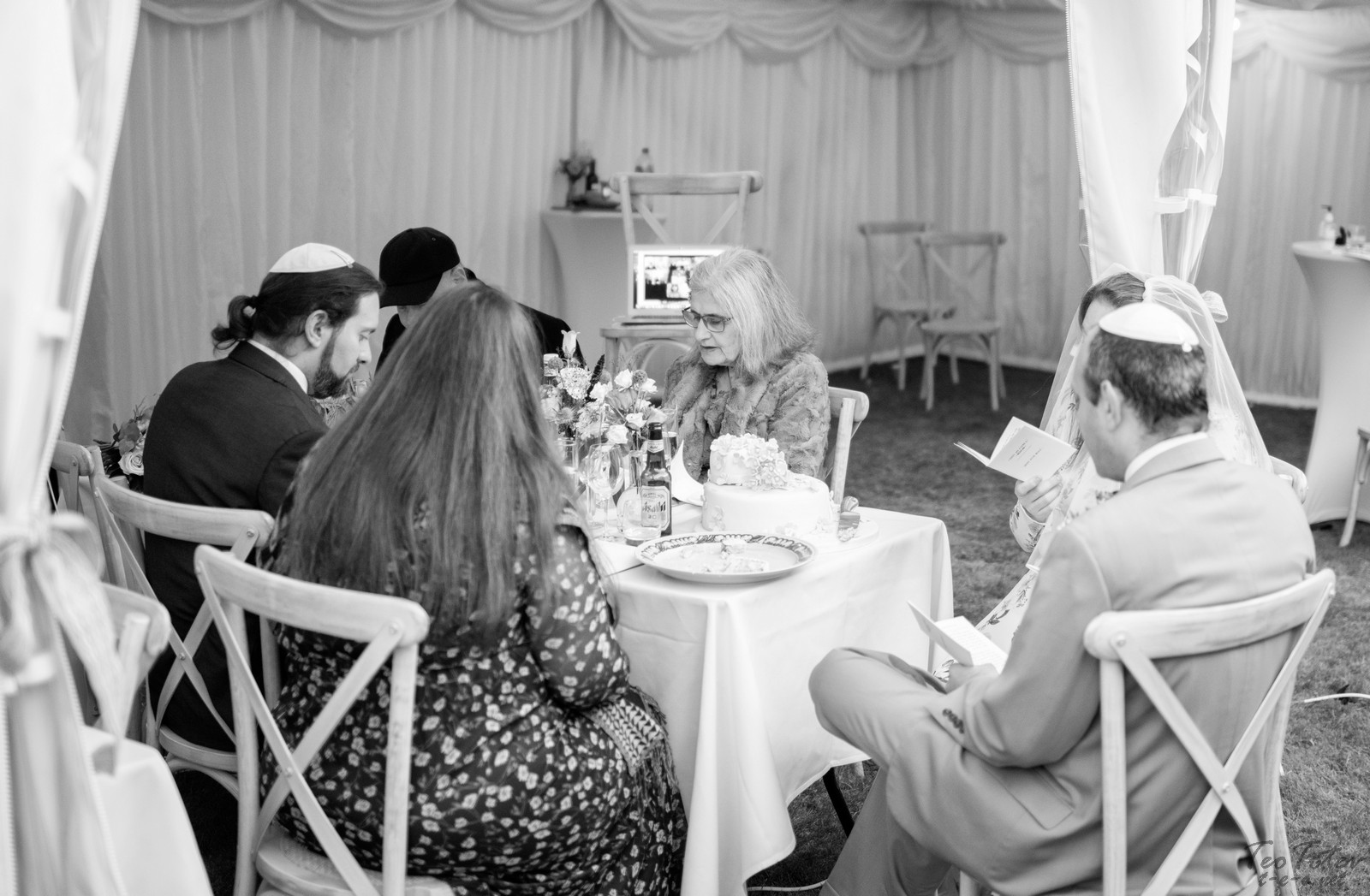 Reading after Jewish Wedding